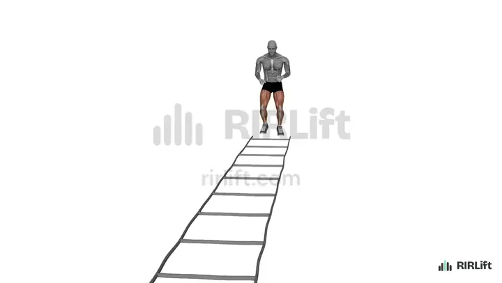 Agility Ladder Drill demonstration