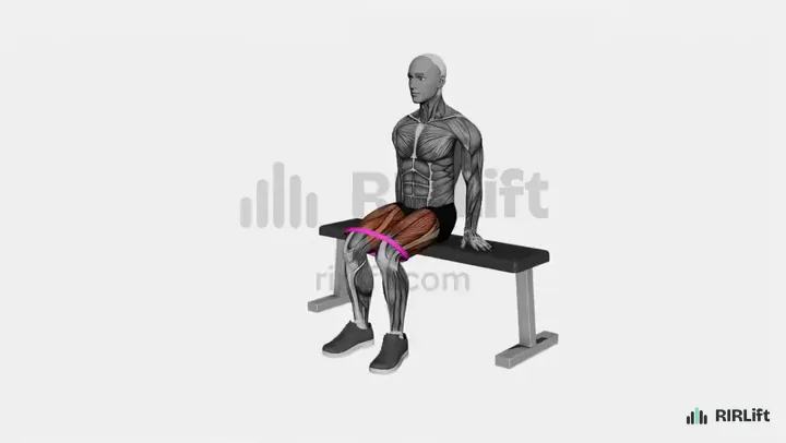 Band Seated Hip Abduction start position