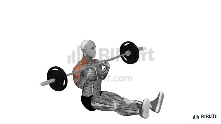 Barbell Z Press start position