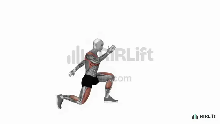 Cardio Lunge demonstration