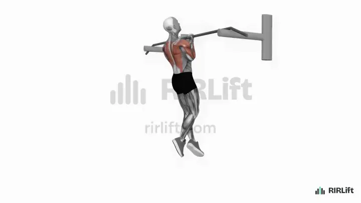 Close-Grip Chin-Up start position