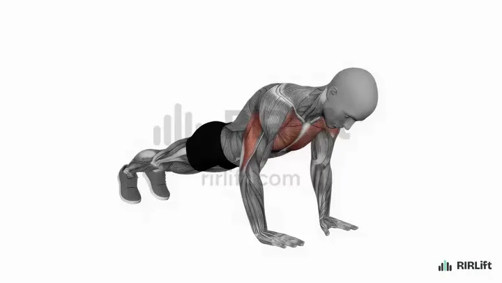 Close-Grip Push-Up start position