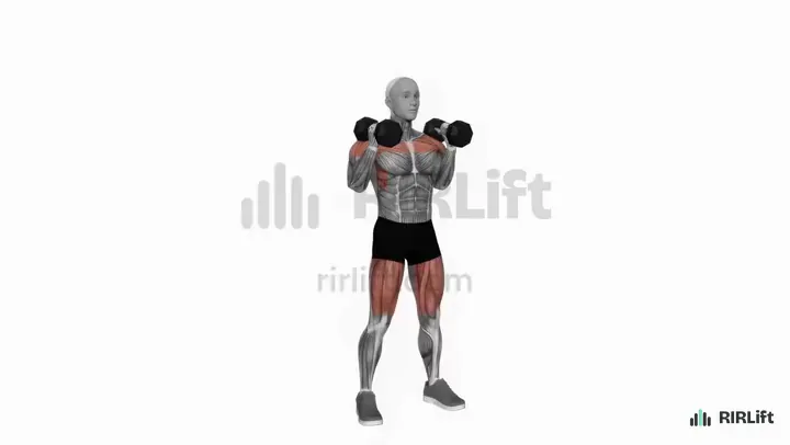 Dumbbell Push Press demonstration