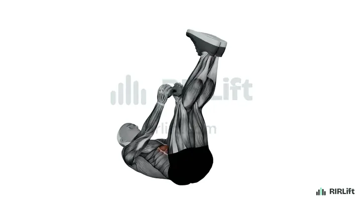 Dumbbell Suitcase Crunch demonstration