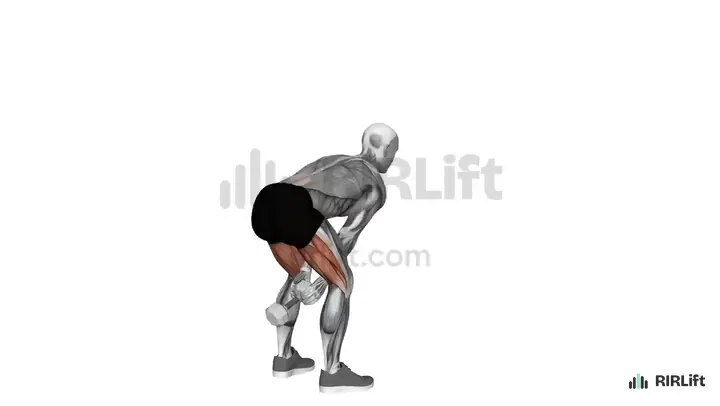 Dumbbell Swing start position