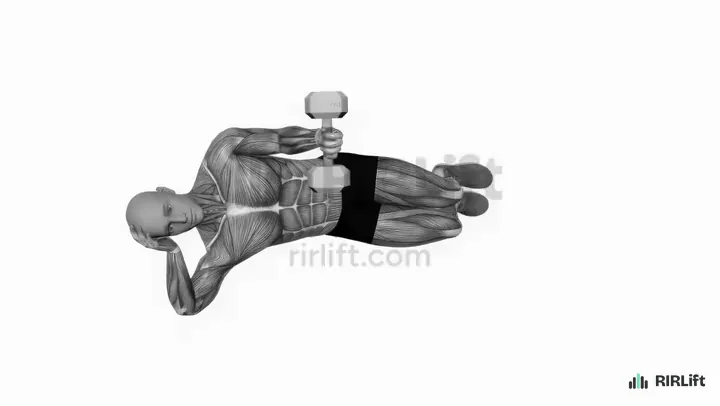 Dumbbell Wrist Pronation-Supination start position