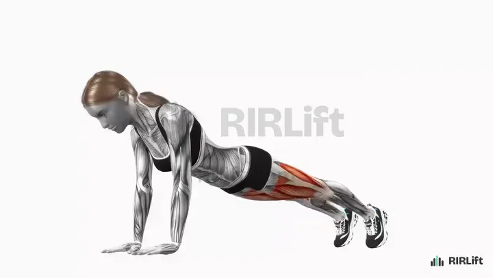 Half Burpee demonstration