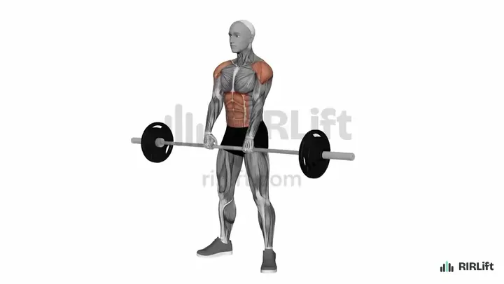 Hang Clean demonstration
