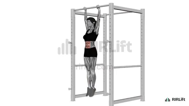 Hanging Leg Raise demonstration
