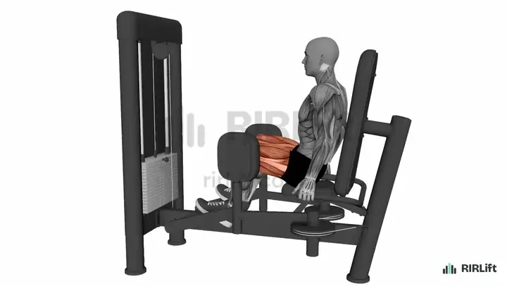 Hip Abduction Machine start position