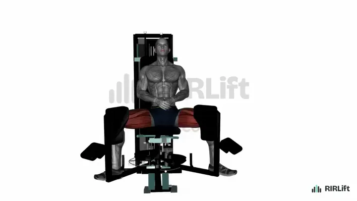 Hip Adduction Machine start position