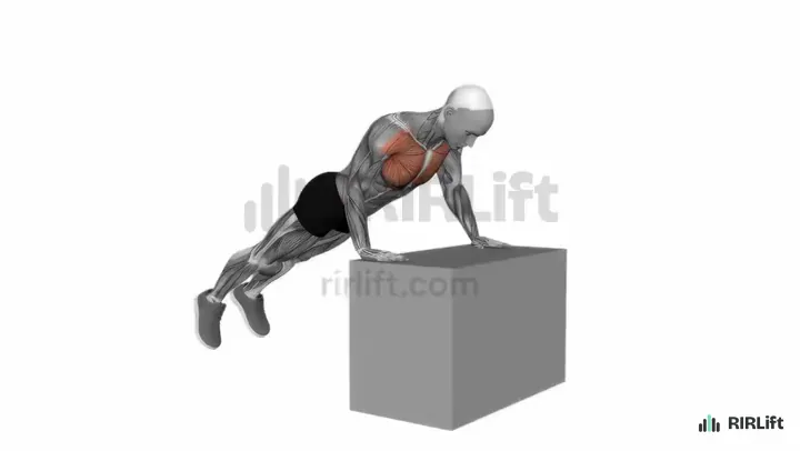 Incline Push-Up start position