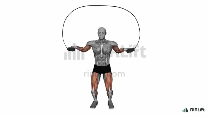 Jump Rope Double Bounce demonstration