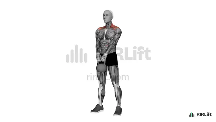 Kettlebell Front Raise demonstration