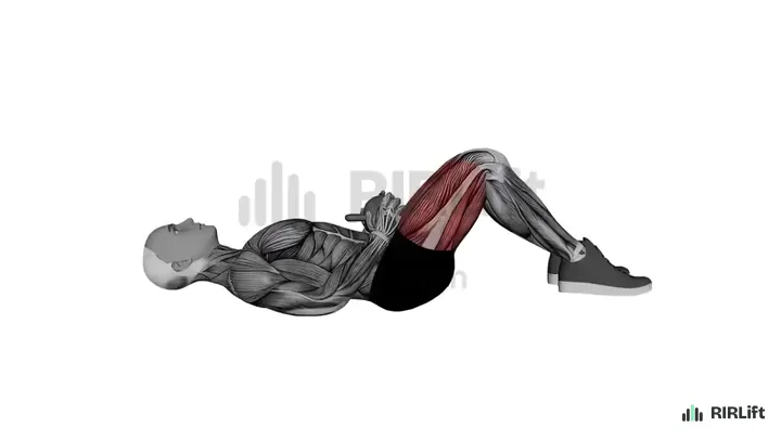 Kettlebell Hip Thrust start position