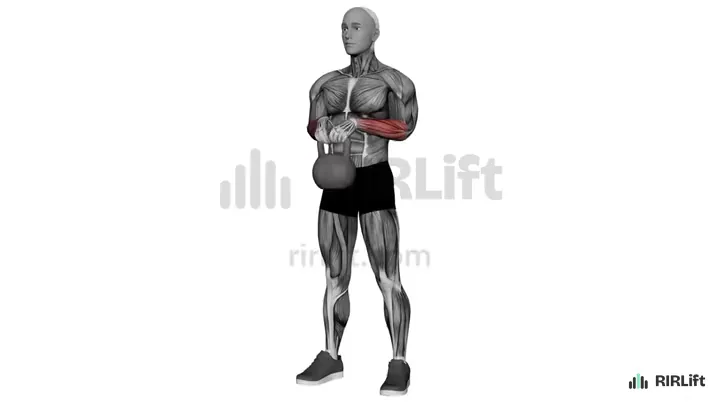 Kettlebell Wrist Extension demonstration
