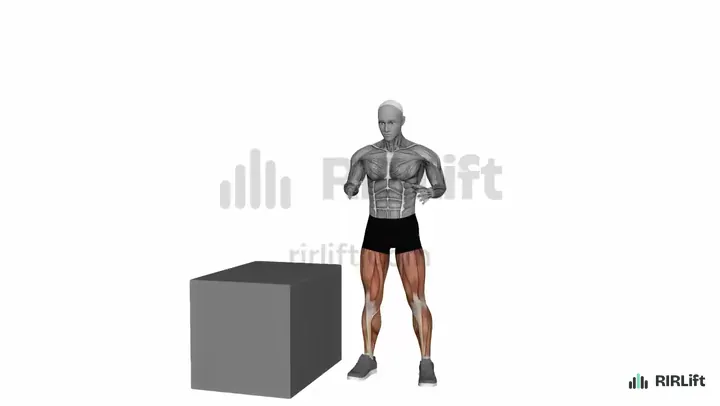 Lateral Box Jump demonstration