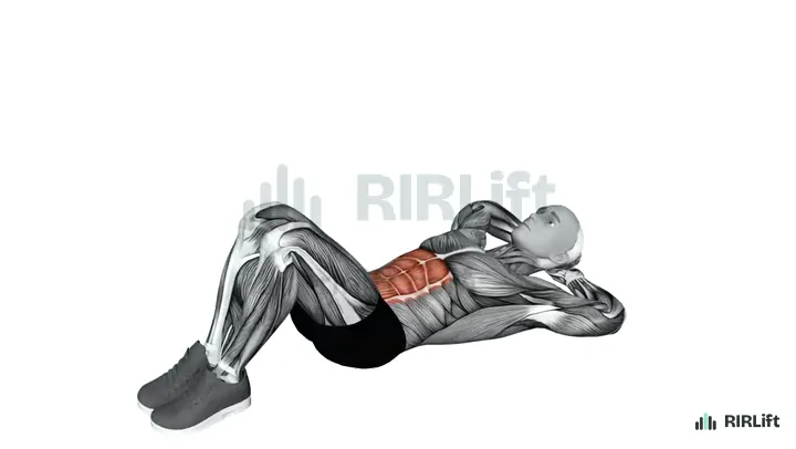 Lying Knee Raise start position