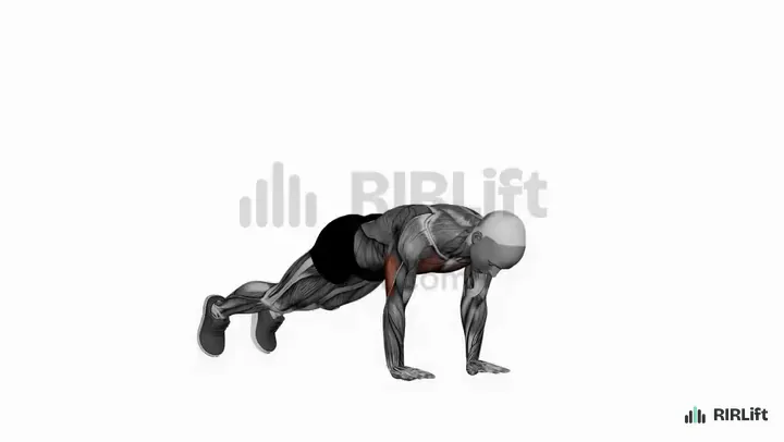 Plank to Push-Up demonstration