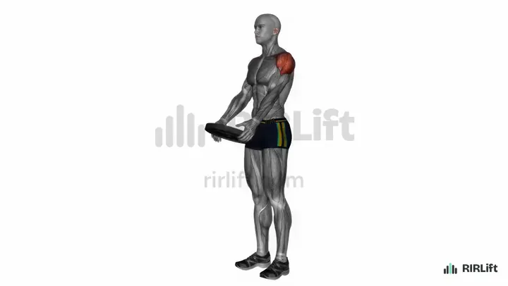 Plate Front Raise demonstration