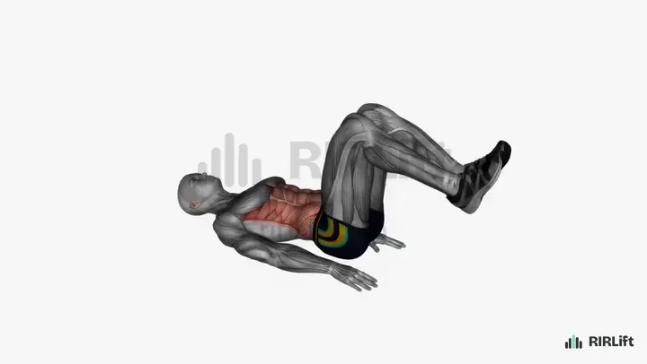 Reverse Crunch start position