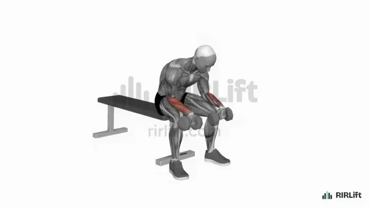 Reverse Wrist Curl start position