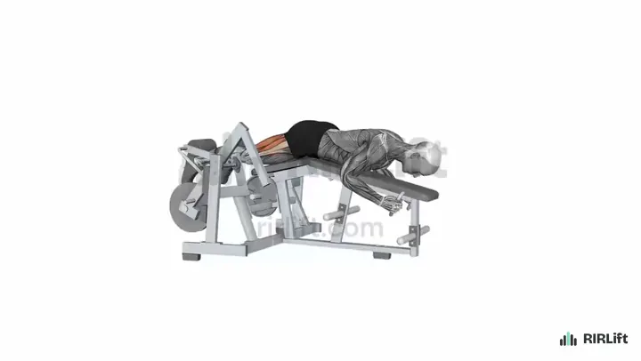 Single-Leg Leg Curl demonstration