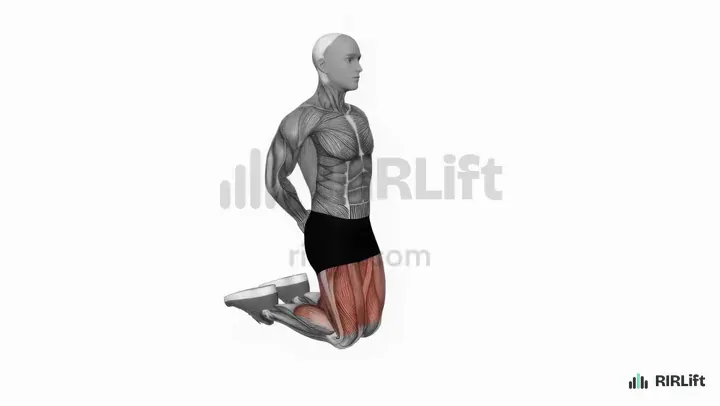 Sissy Squat start position