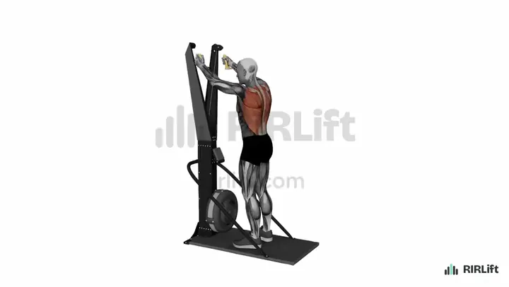 Ski Erg demonstration