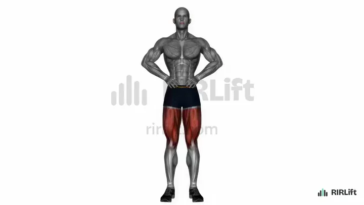 Standing Side Leg Raise start position